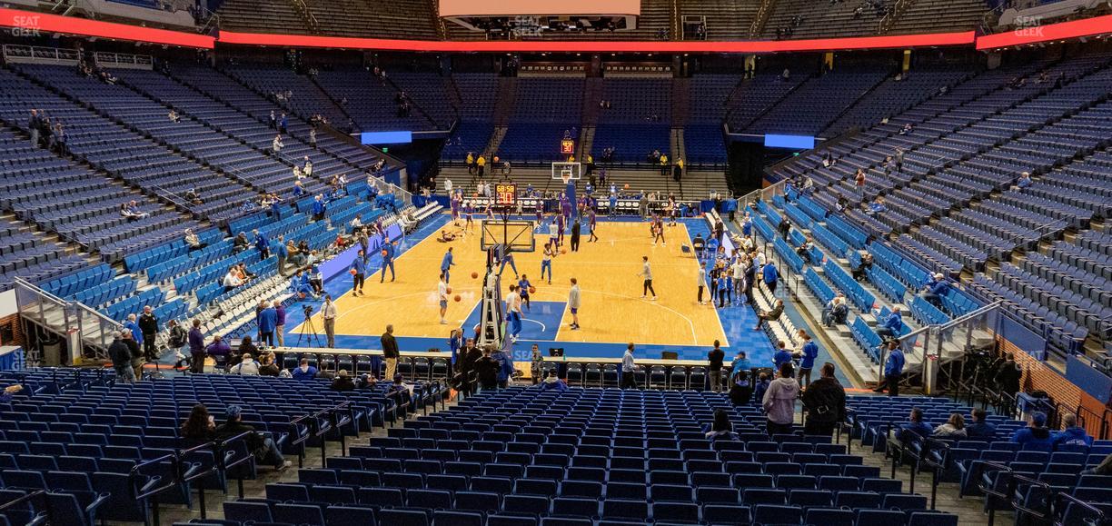 Rupp Arena - Section 22 Seat View