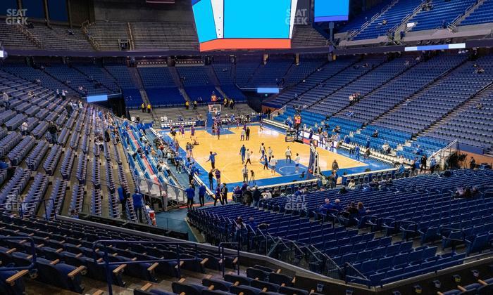 Rupp Arena - Section 25 Seat View