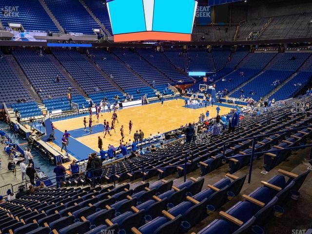 Rupp Arena - Section 34 Seat View