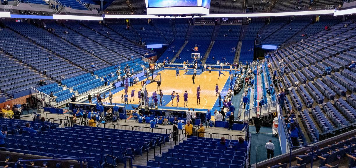 Rupp Arena - Section 38 Seat View