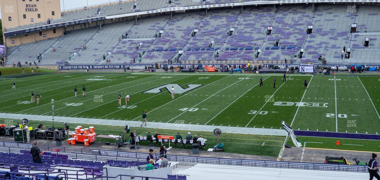 Ryan Field - Section 107 Seat View
