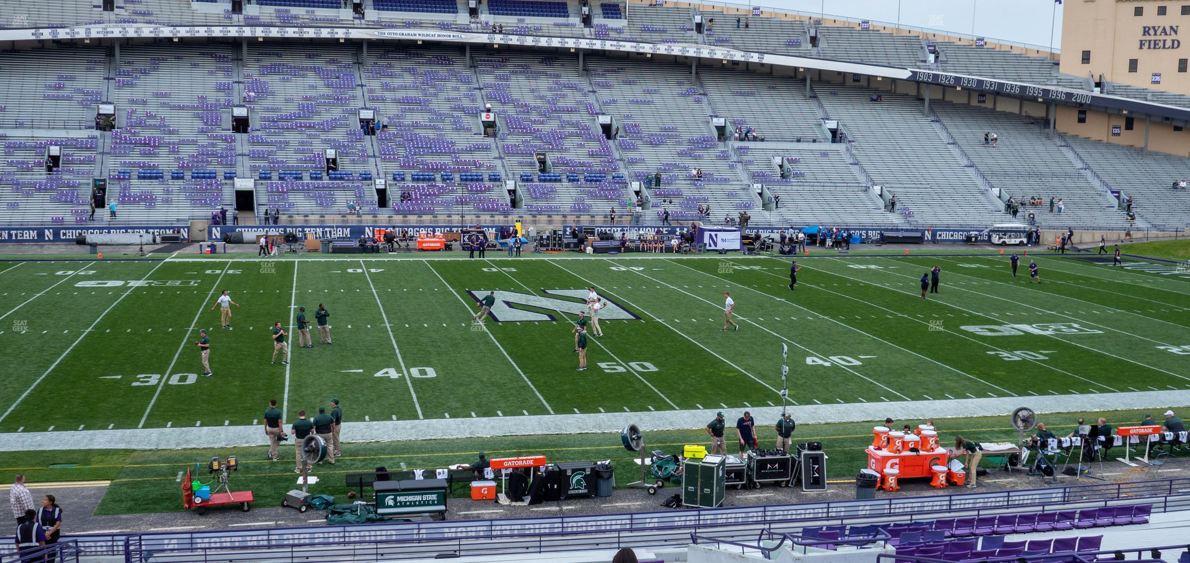 Ryan Field - Section 110 Seat View