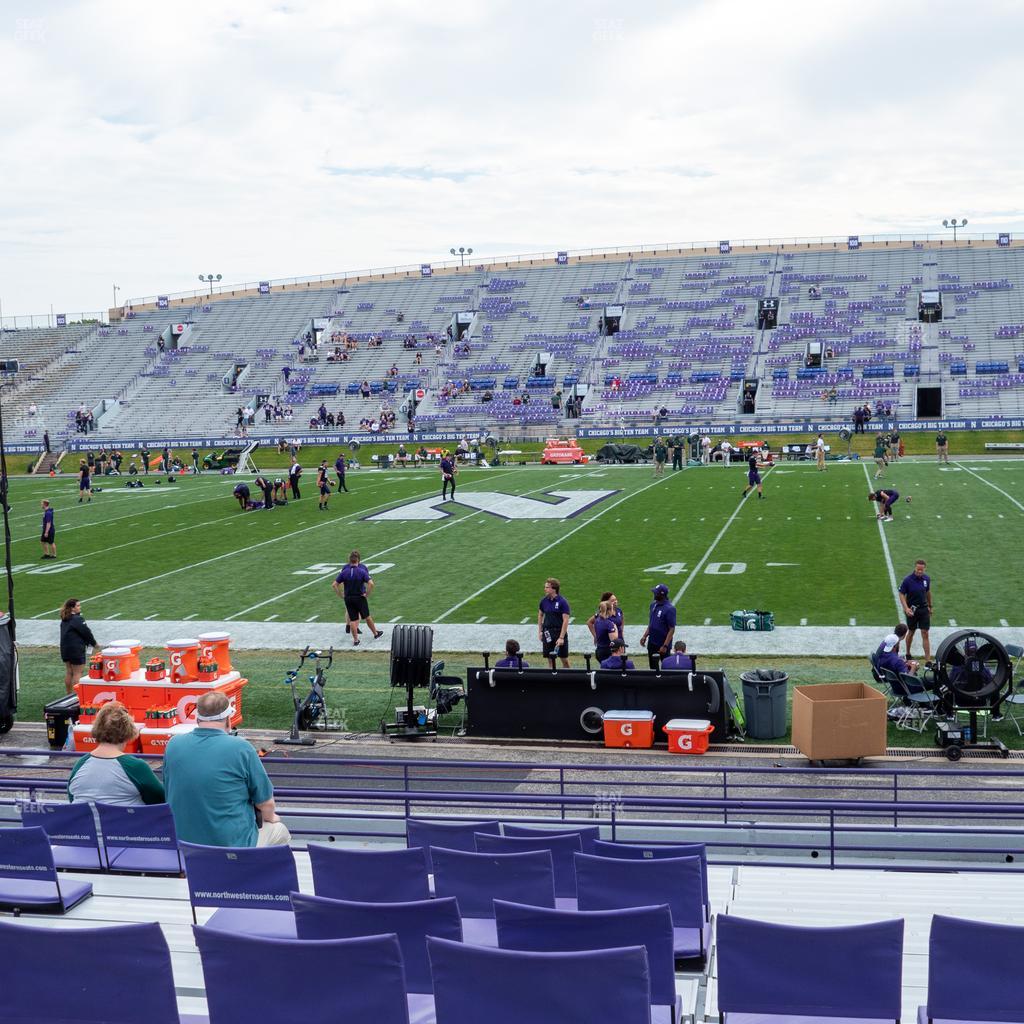 Ryan Field - Section Box Seat 128 Seat View