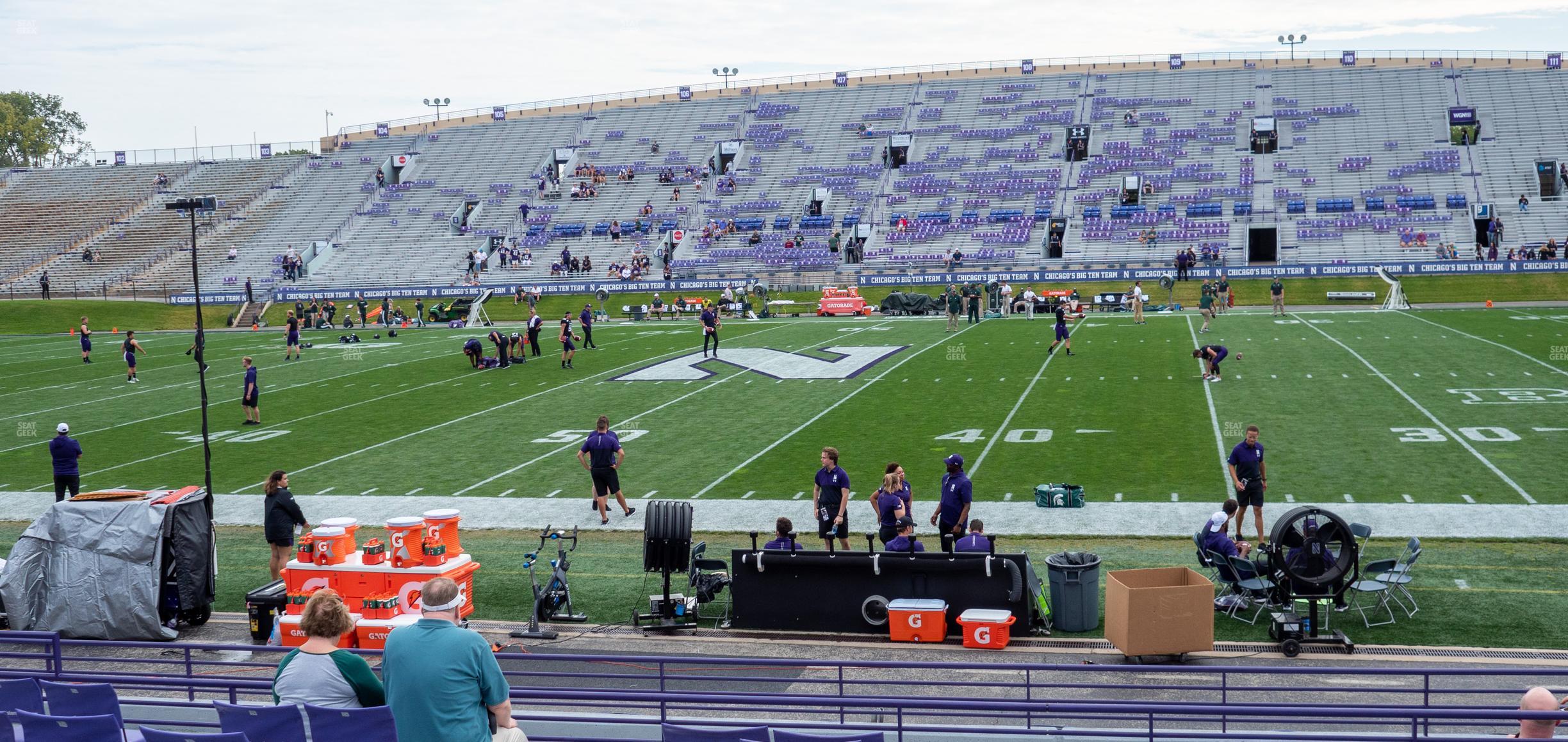 Ryan Field - Section Box Seat 128 Seat View