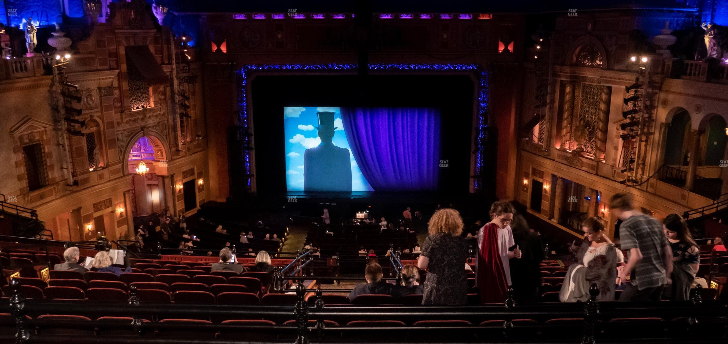 Saenger Theatre - New Orleans - Section Balcony Center Seat View