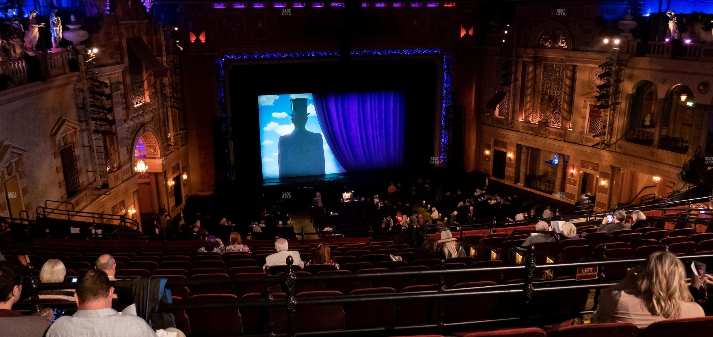 Saenger Theatre - New Orleans - Section Balcony Left Seat View