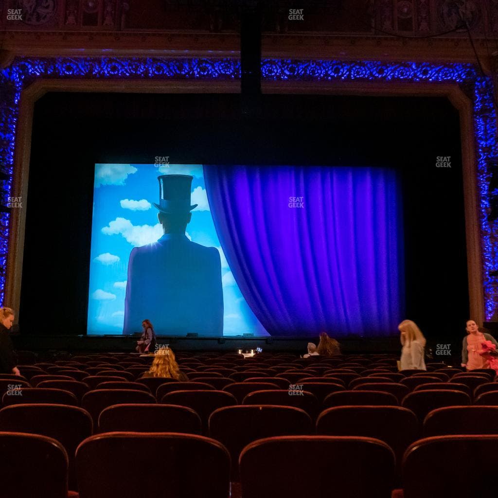 Saenger Theatre - New Orleans - Section Orchestra Center Seat View