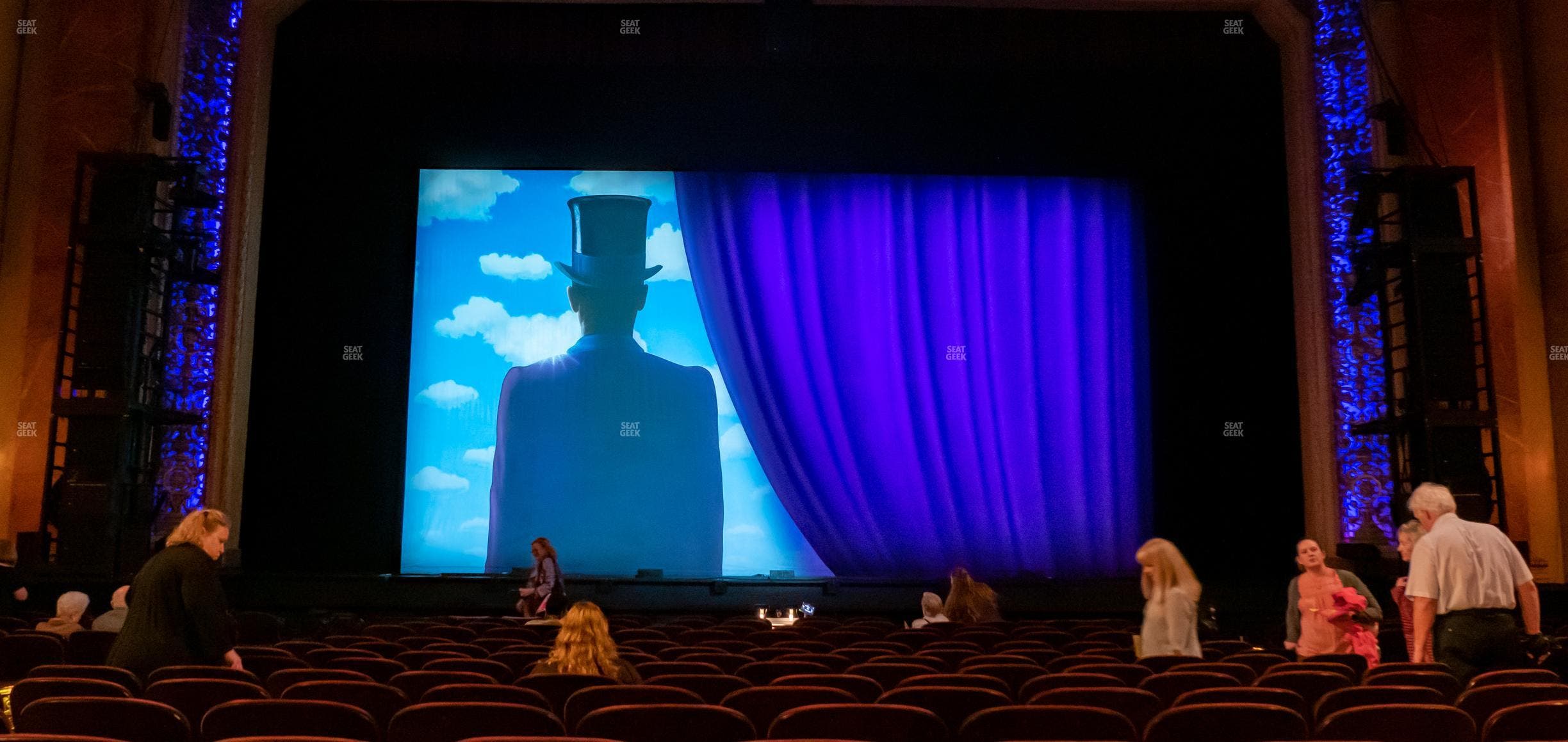 Saenger Theatre - New Orleans - Section Orchestra Center Seat View