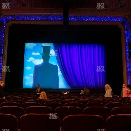 Saenger Theatre - New Orleans - Section Orchestra Center Seat View
