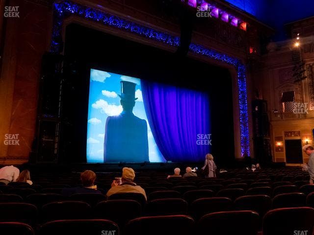 Saenger Theatre - New Orleans - Section Orchestra Left Seat View