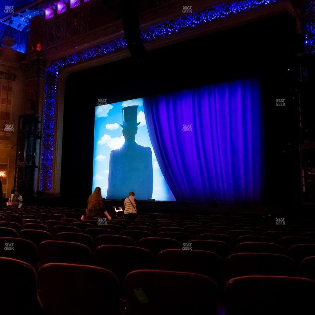Saenger Theatre - New Orleans - Section Orchestra Right Seat View