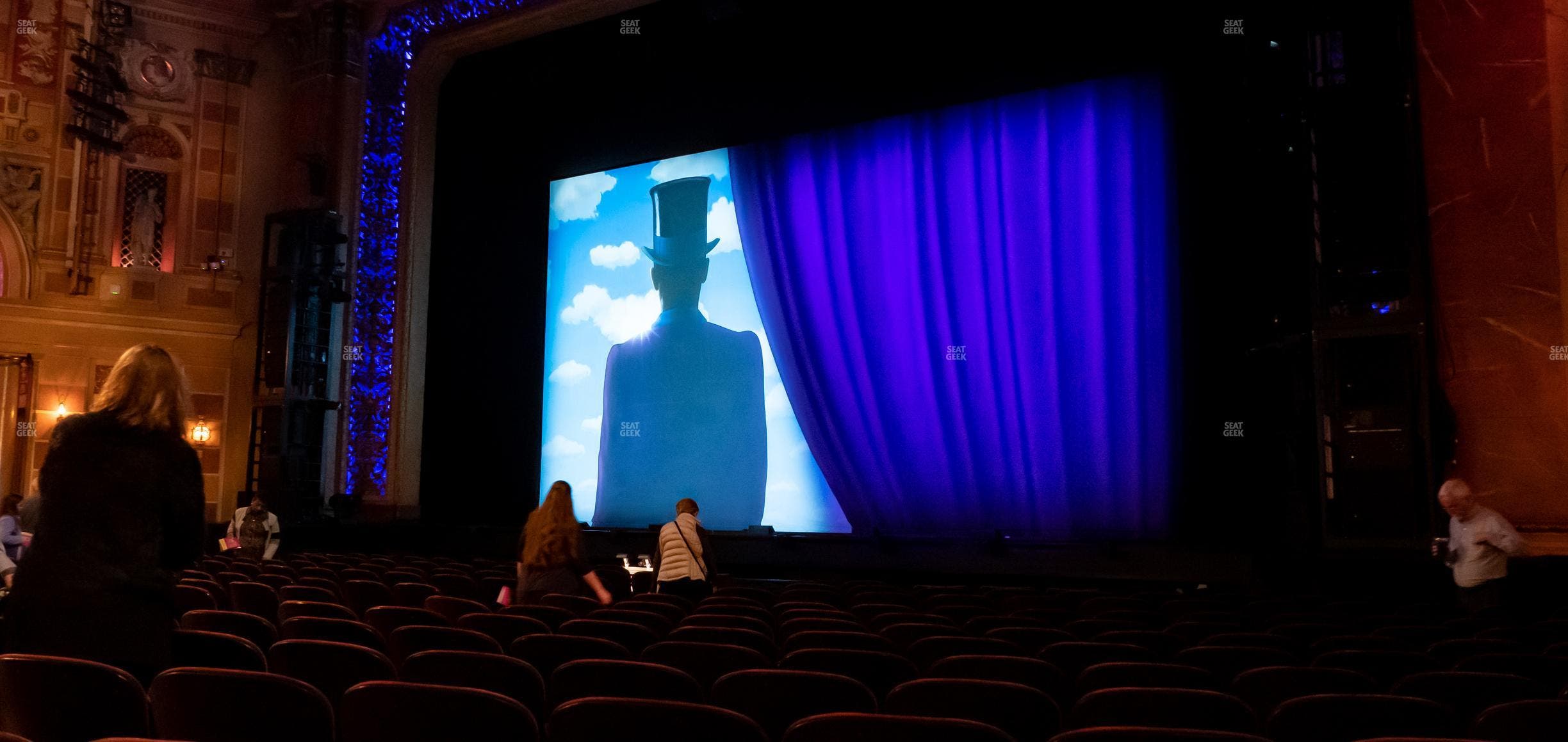 Saenger Theatre - New Orleans - Section Orchestra Right Seat View