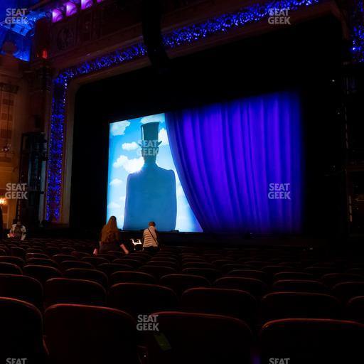 Saenger Theatre - New Orleans - Section Orchestra Right Seat View