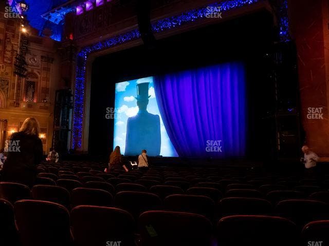Saenger Theatre - New Orleans - Section Orchestra Right Seat View
