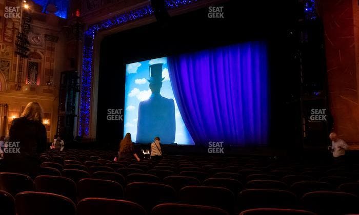 Saenger Theatre - New Orleans - Section Orchestra Right Seat View