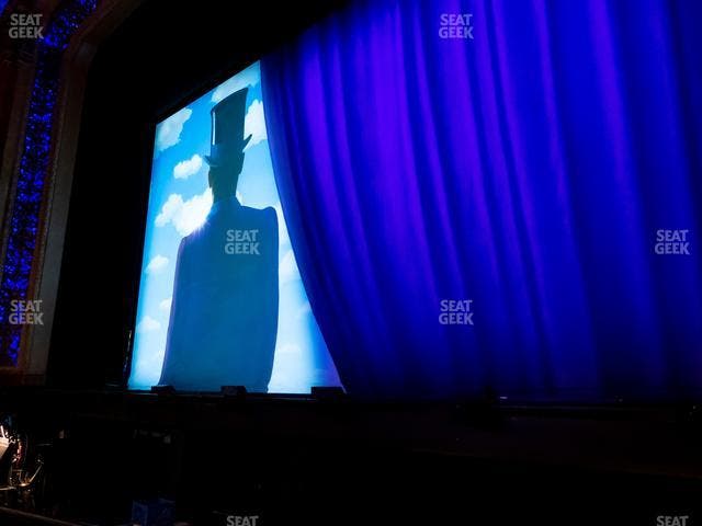 Saenger Theatre - New Orleans - Section Pit Right Seat View