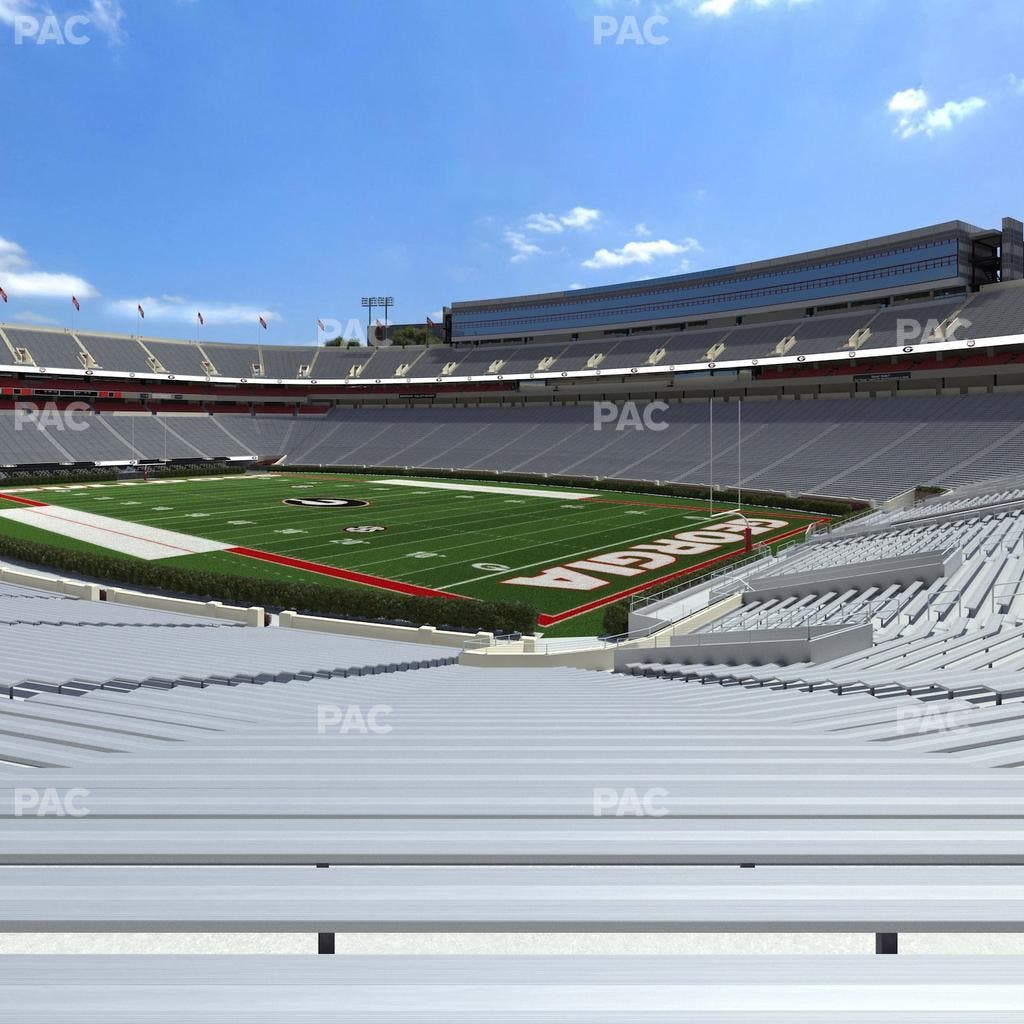 Sanford Stadium - Section 101 Seat View