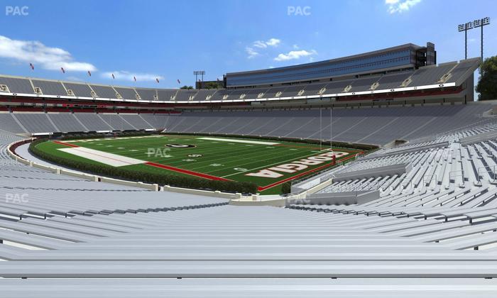 Sanford Stadium - Section 101 Seat View