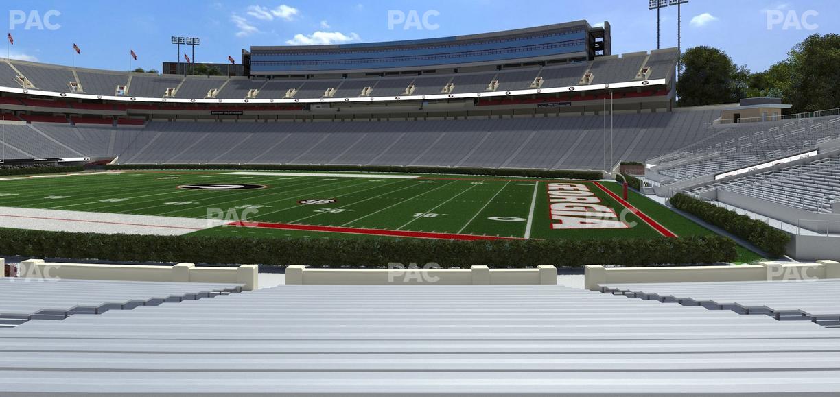 Sanford Stadium - Section 103 Seat View