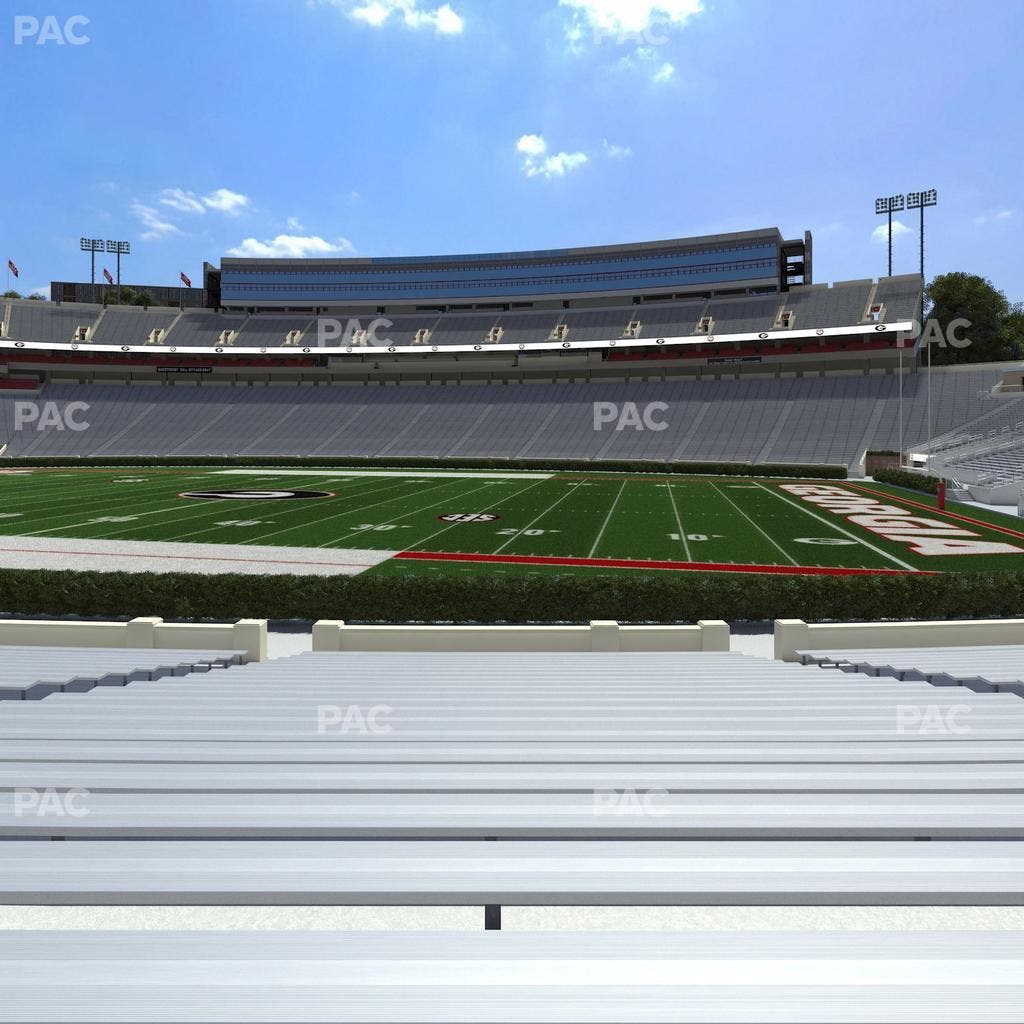 Sanford Stadium - Section 104 Seat View