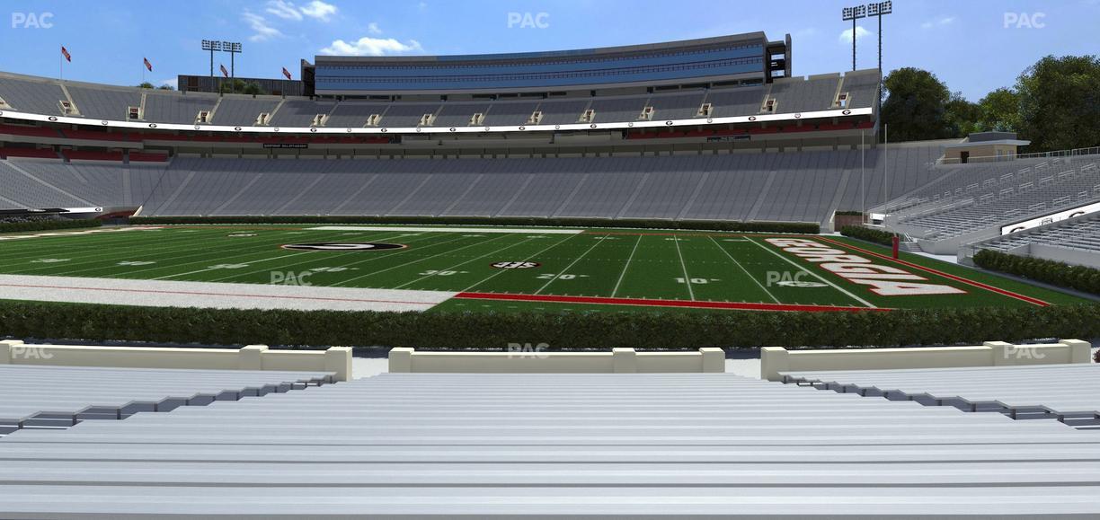 Sanford Stadium - Section 104 Seat View