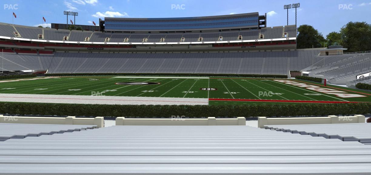 Sanford Stadium - Section 105 Seat View
