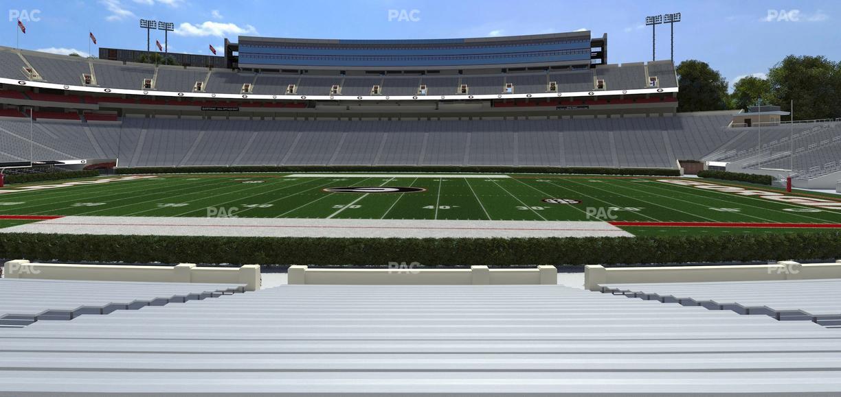 Sanford Stadium - Section 106 Seat View