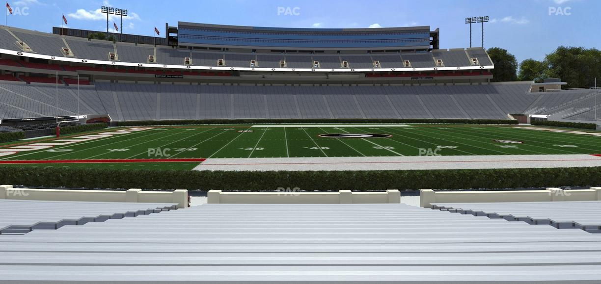 Sanford Stadium - Section 108 Seat View