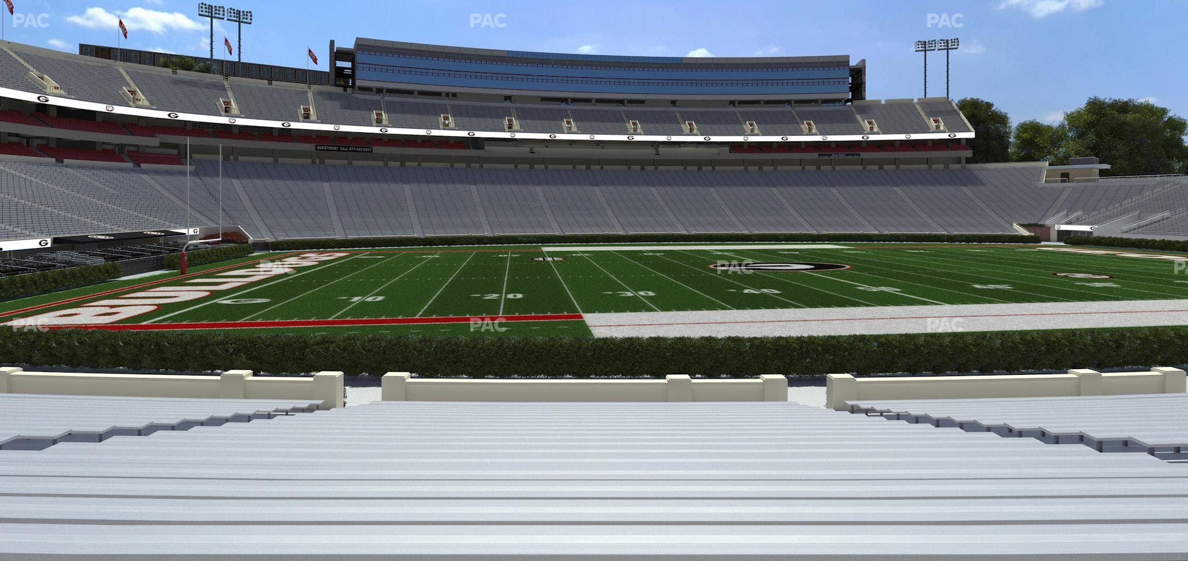 Sanford Stadium - Section 109 Seat View