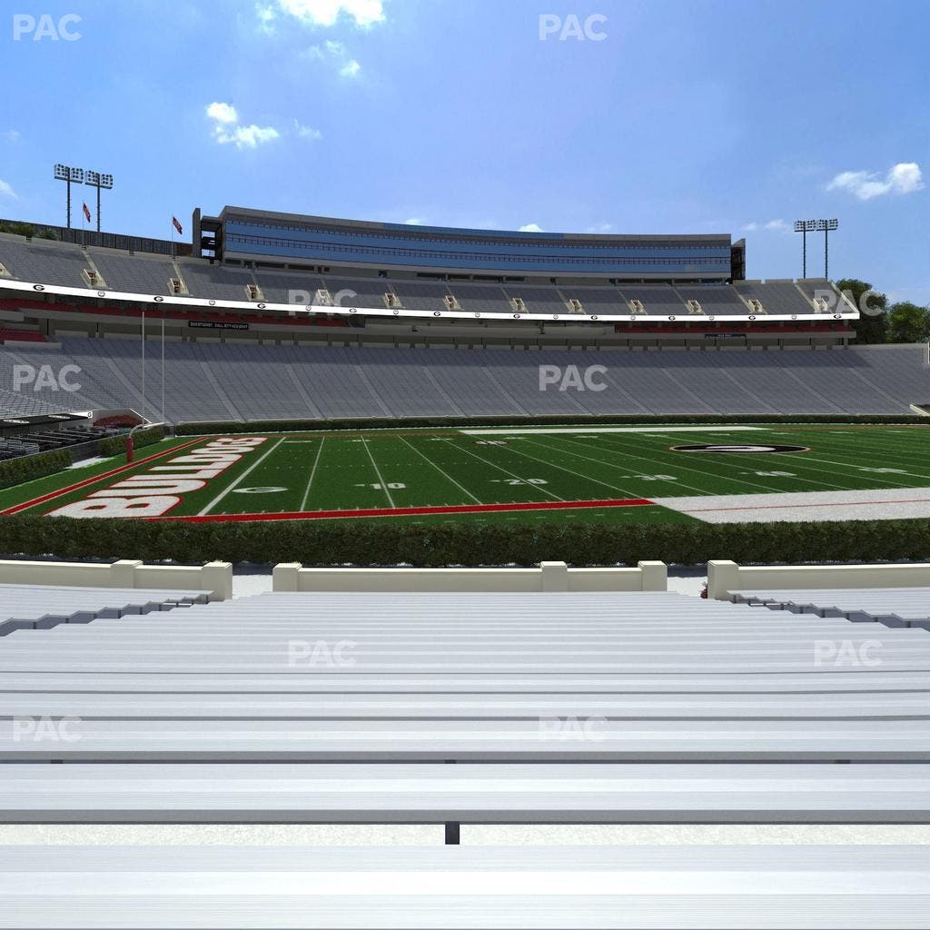 Sanford Stadium - Section 110 Seat View