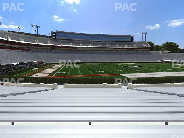 Sanford Stadium - Section 110 Seat View