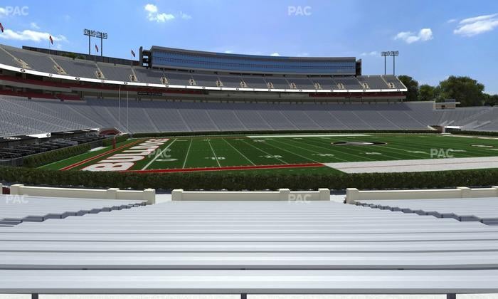 Sanford Stadium - Section 110 Seat View