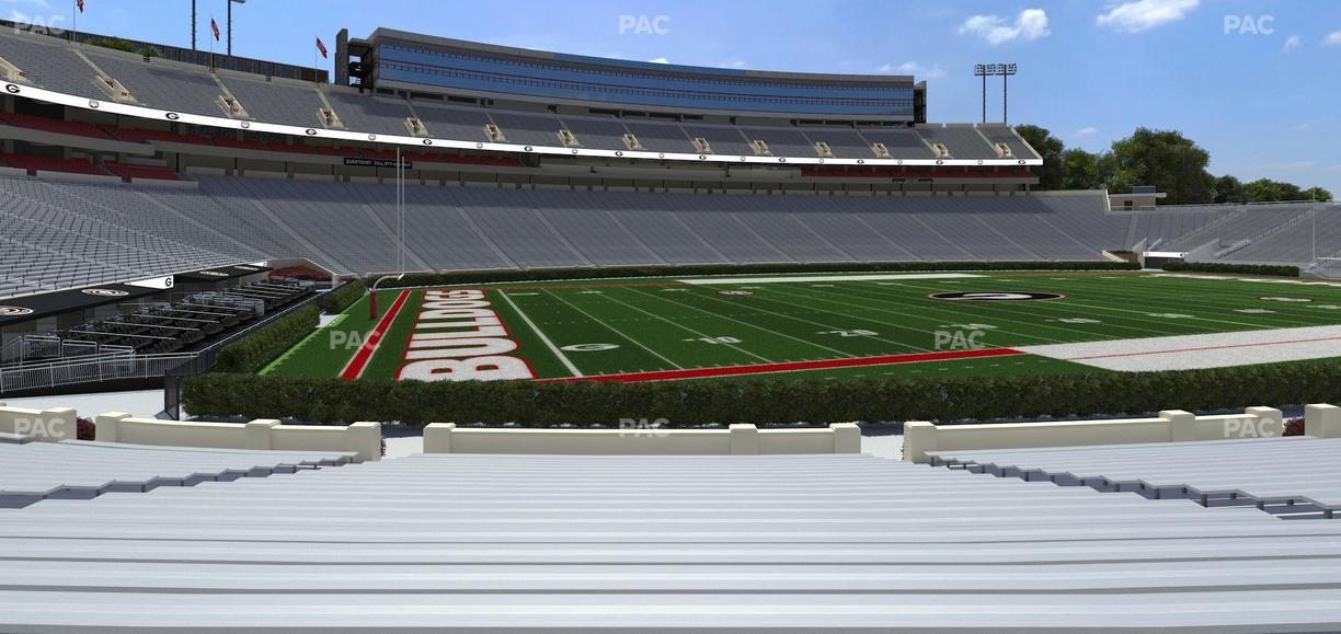 Sanford Stadium - Section 111 Seat View