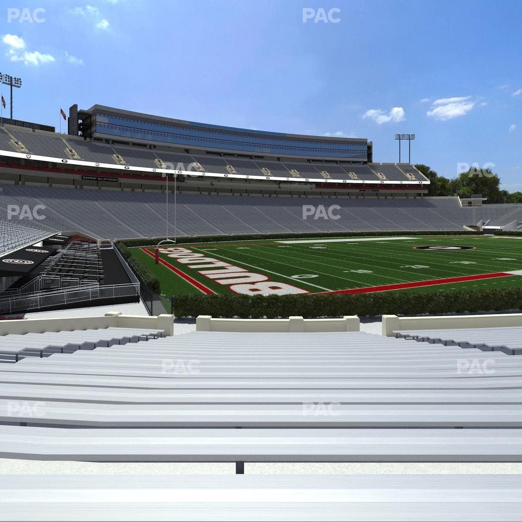 Sanford Stadium - Section 112 Seat View