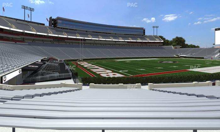 Sanford Stadium - Section 112 Seat View