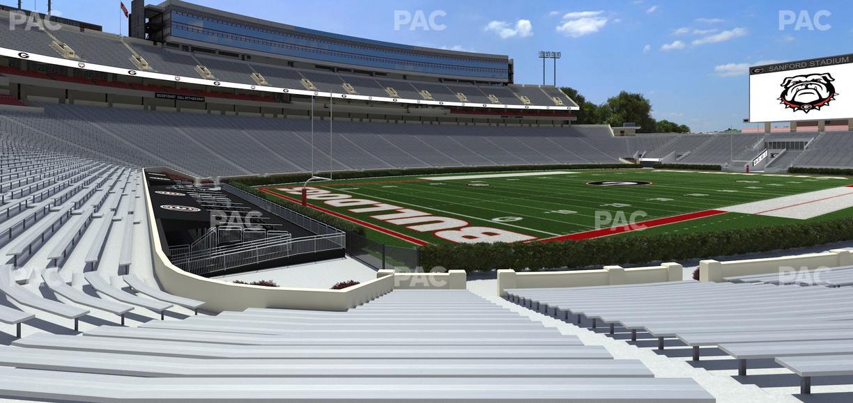 Sanford Stadium - Section 113 Seat View
