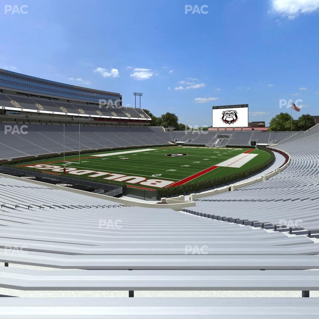 Sanford Stadium - Section 115 Seat View