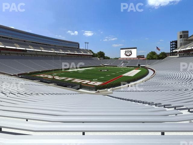 Sanford Stadium - Section 115 Seat View