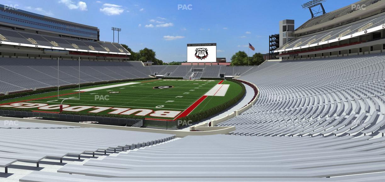 Sanford Stadium - Section 116 Seat View