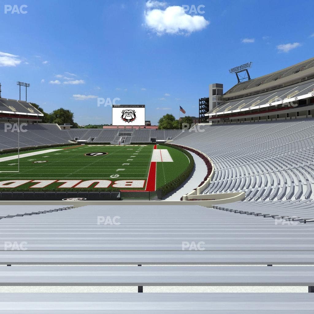 Sanford Stadium - Section 117 Seat View