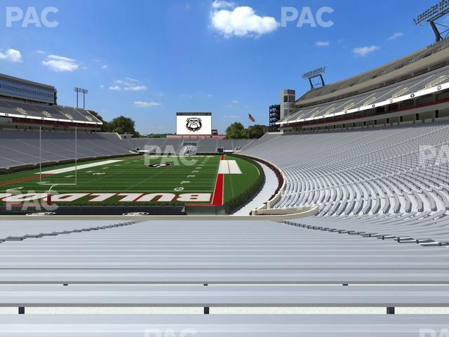 Sanford Stadium - Section 117 Seat View Sanford Stadium - Section 117 Seat View