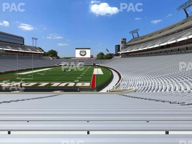 Sanford Stadium - Section 117 Seat View