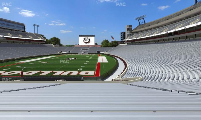 Sanford Stadium - Section 117 Seat View