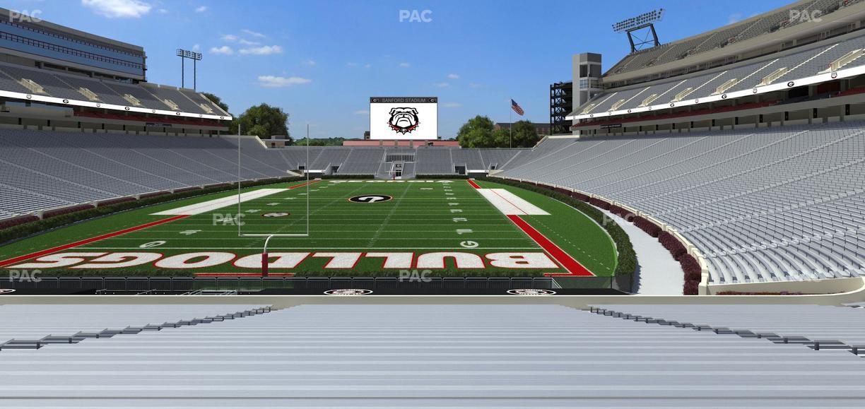Sanford Stadium - Section 118 Seat View