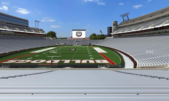 Sanford Stadium - Section 118 Seat View