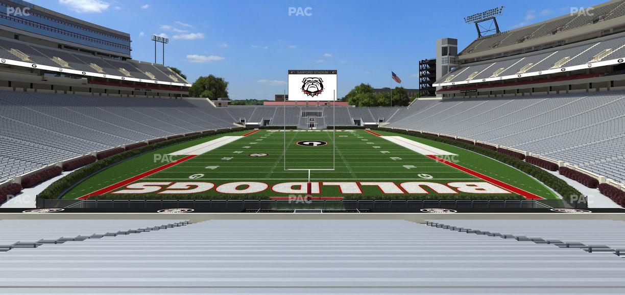 Sanford Stadium - Section 119 Seat View