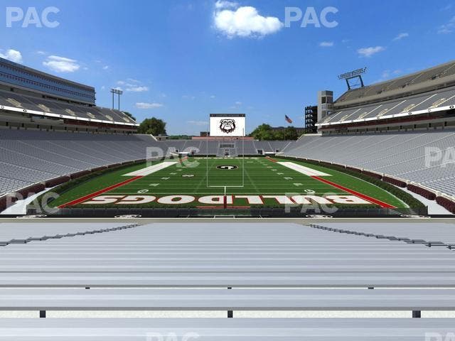 Sanford Stadium - Section 119 Seat View