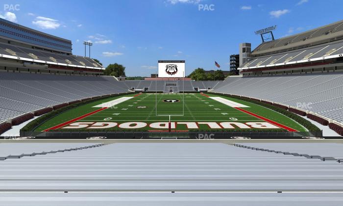 Sanford Stadium - Section 119 Seat View
