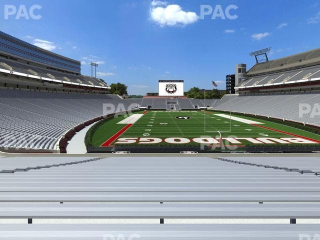Sanford Stadium - Section 120 Seat View