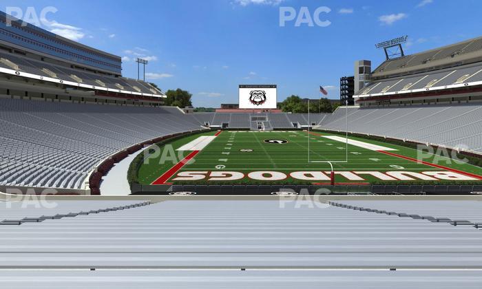 Sanford Stadium - Section 120 Seat View